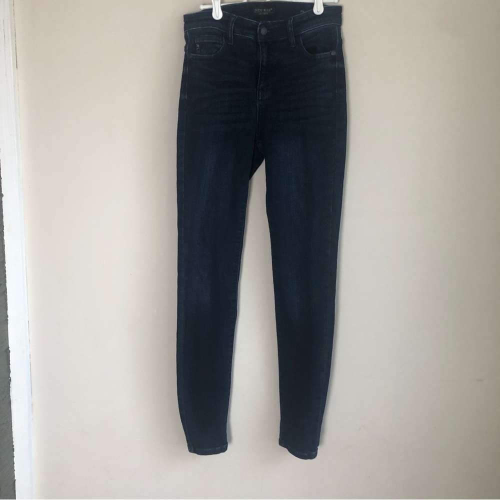 Judy Blue Super Dark High Waist Skinny Jeans Size 26